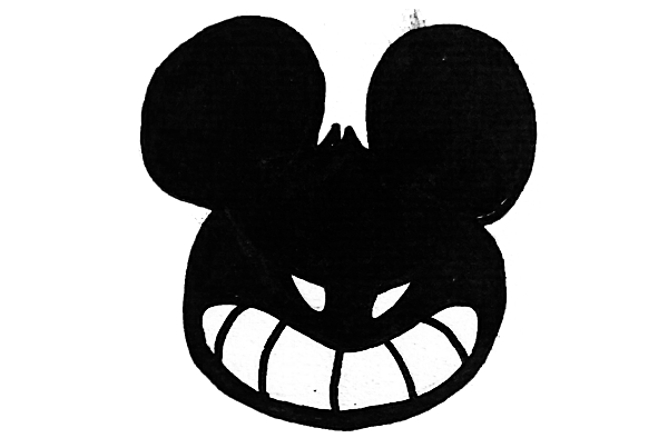 mickey mouse incazzato