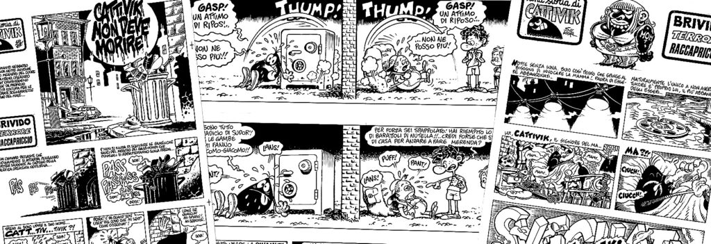 i fumetti di cattivik: michelon, sommacal, bonfatti