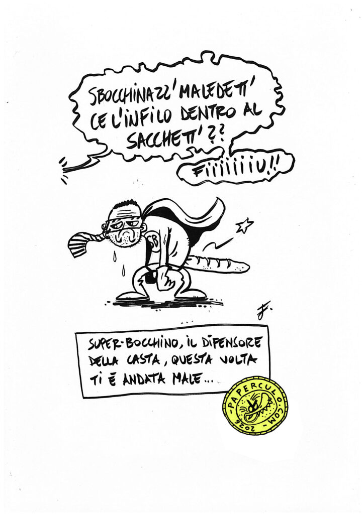 italo bocchino nei panni di super bocchino triste perchè ha perso il referendum