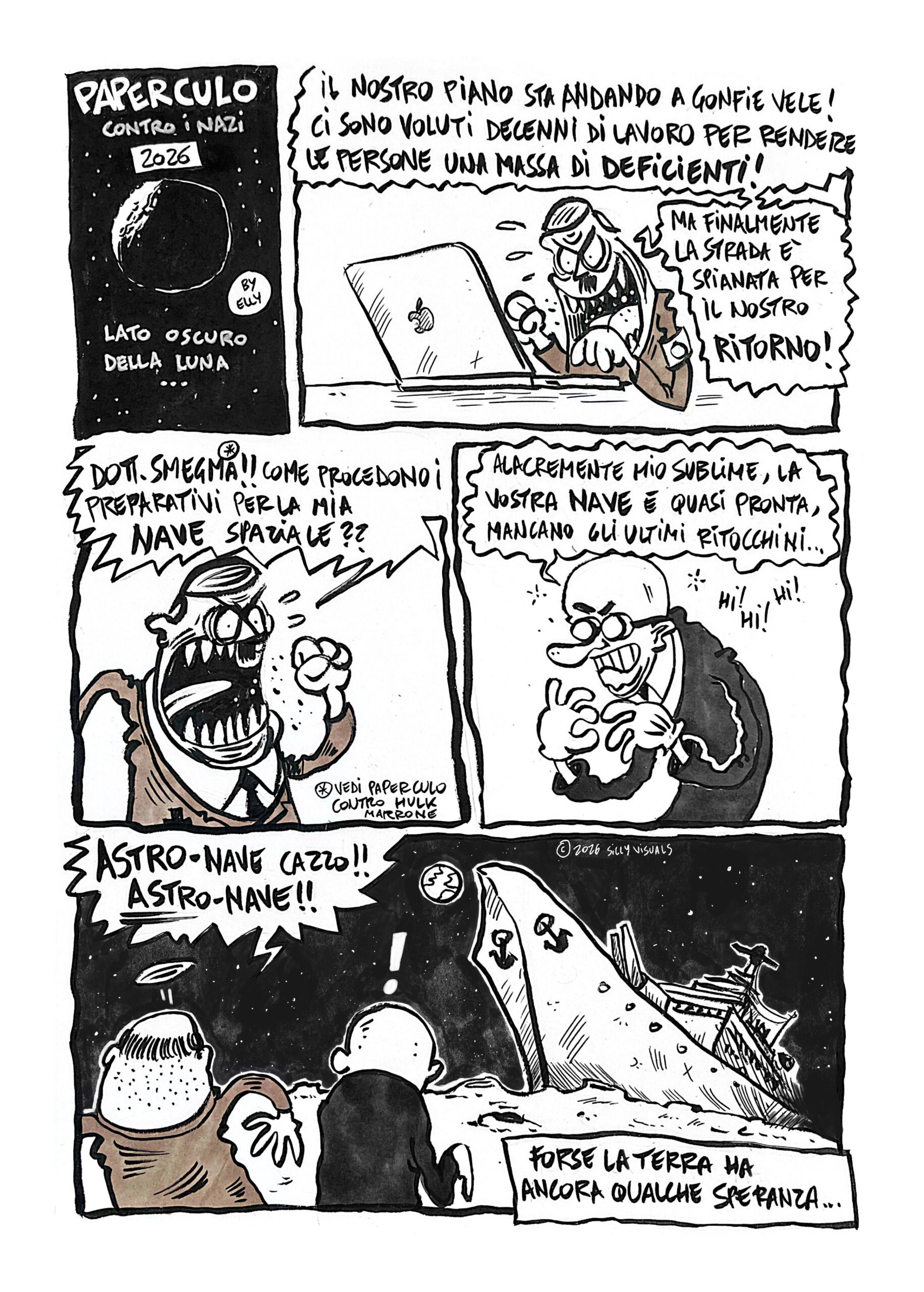 paper culo contro i nazi ep1 i nazisti si preparano al ritorno sulla terra