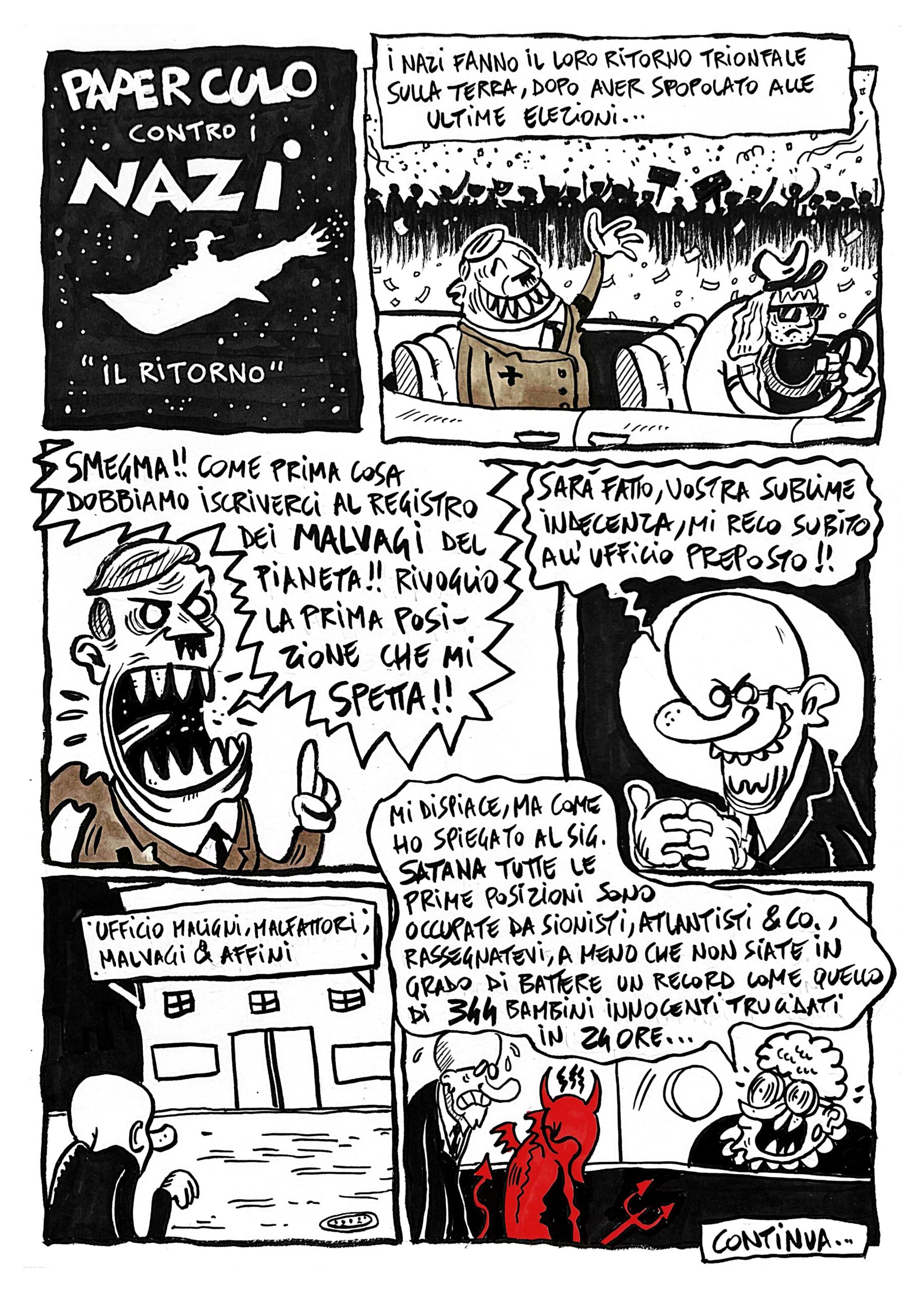paper culo contro i nazi ep2 i nazisti fanno finalmente ritorno sulla terra